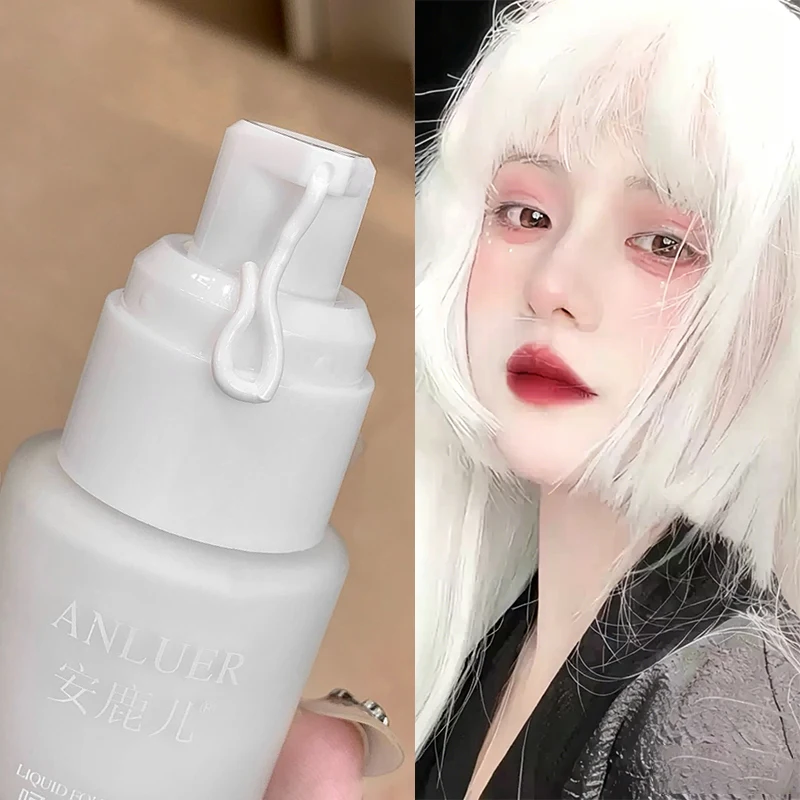 Cosplay Prop Primer - كريم أساس سائل أبيض مطفأ اللمعة