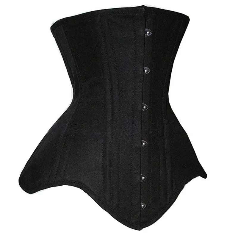 Boning Corset Steel - المرأة مثير الكورسيهات المشدات أعلى القوطية