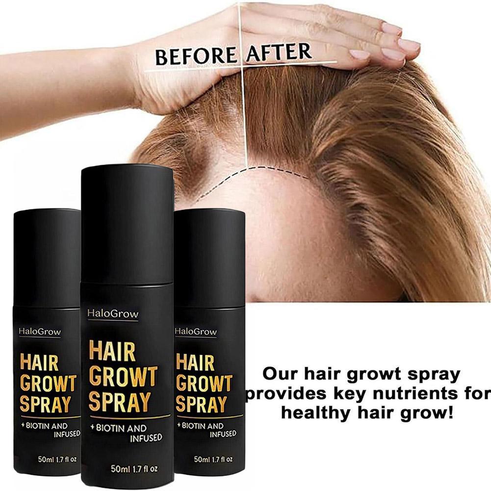 Hair Spray Color - بخاخ طبيعي لنمو الشعر بزيت الزنجبيل