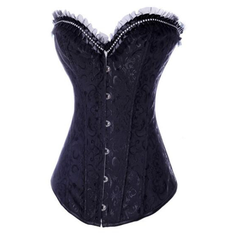 جديد حجر الراين مشد كامل الصلب - مراجعة Boning Corset Steel وسعره