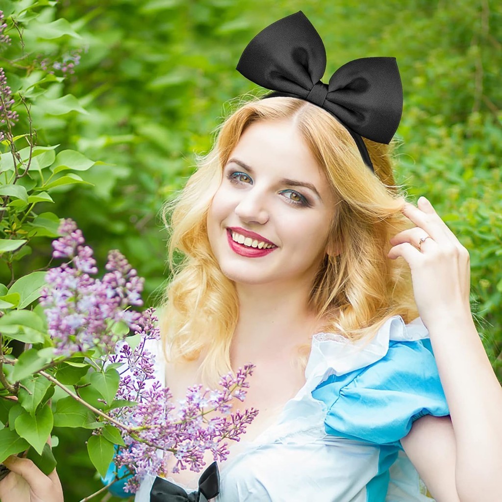 لطيف الفتيات الأحمر الكبير الق - مراجعة Cosplay Prop Bow وسعره