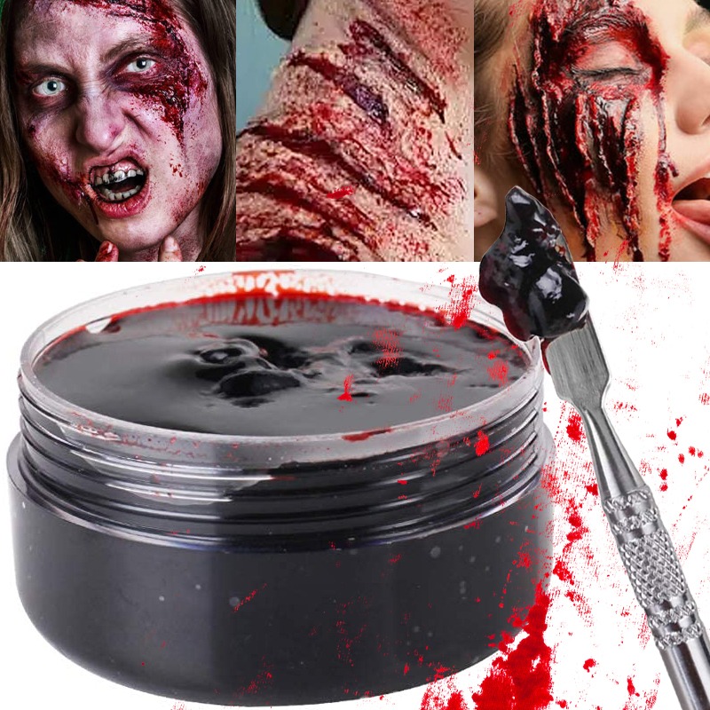 1/3 قطعة هلام الدم هالوين طقم  - مراجعة Cosplay Prop Painting وسعره