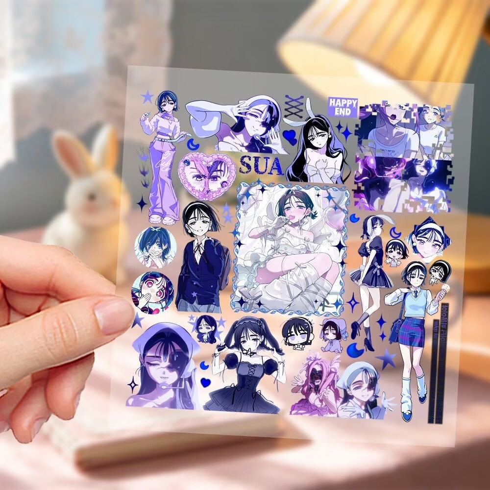 ملصقات أنيمي ألين ستيج ميزي سو - مراجعة Cosplay Prop Book وسعره