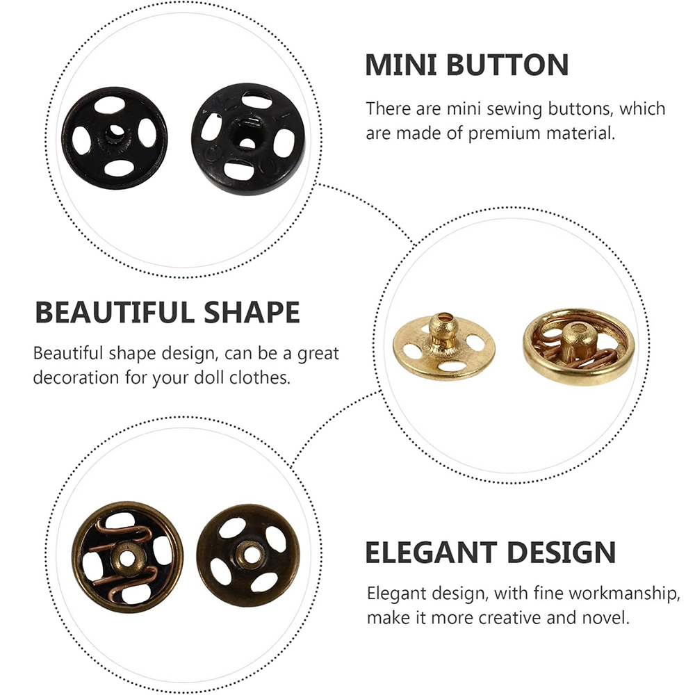 أزرار كبس خياطة من الفولاذ الم - مراجعة Snap Fastener Set وسعره