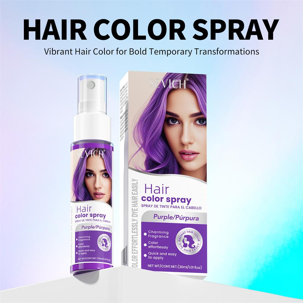رذاذ لون الشعر المؤقت، شمع لون - مراجعة Hair Spray Color وسعره