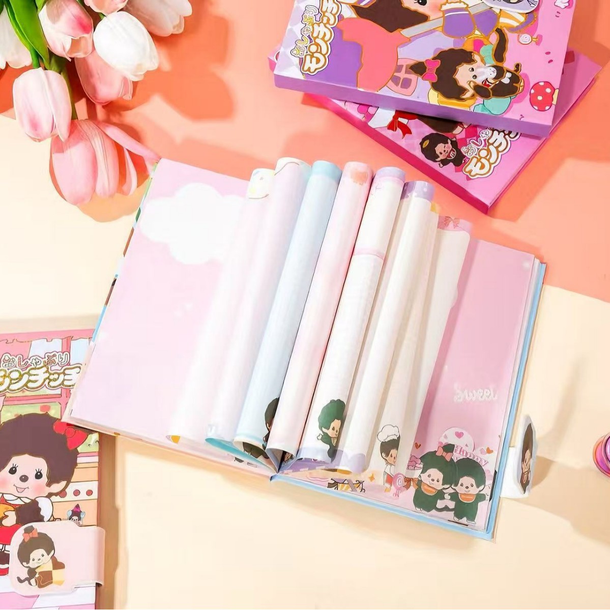 دفتر تلوين كرتوني لطيف A5 من ف - مراجعة Cosplay Prop Book وسعره