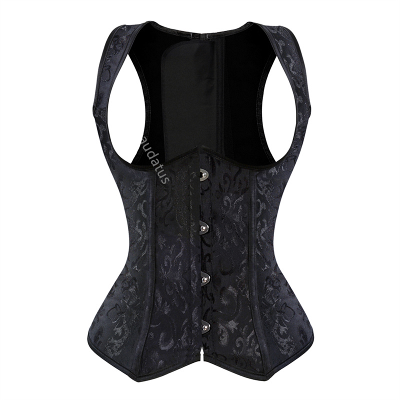 Caudatus مشد تحت الصدر الأشرطة - مراجعة Boning Corset Steel وسعره