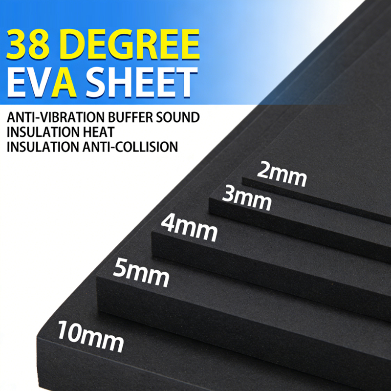 لوح فوم EVA أسود بزاوية 38 درج - مراجعة Cosplay Prop Foam Board وسعره