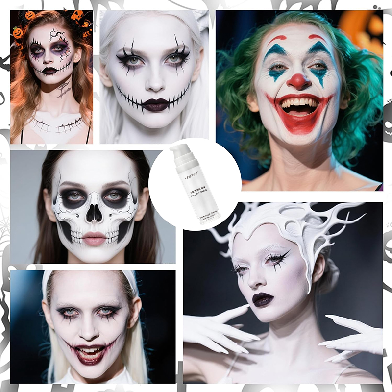 مكياج كريم أساس سائل أبيض غير  - مراجعة Cosplay Prop Primer وسعره